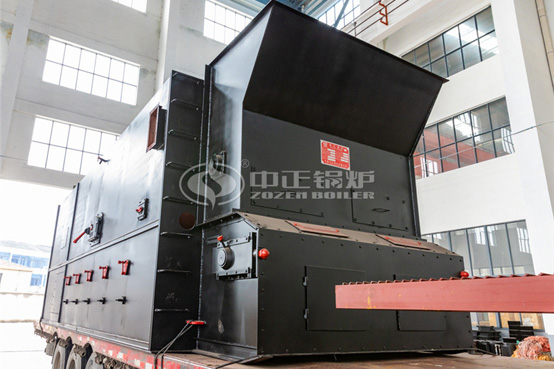 內蒙古金山礦業10噸SZL系列生物質蒸汽鍋爐項目